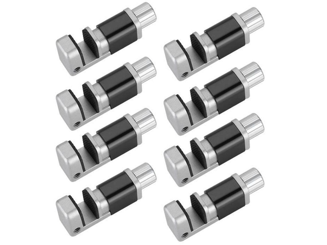 Aynefy Suporte de Clipe Ajustável 8Pcs Clipe Ajustável Lcd Fixação de Tela Suporte de Clipe Braçadeira Telefone Tablet