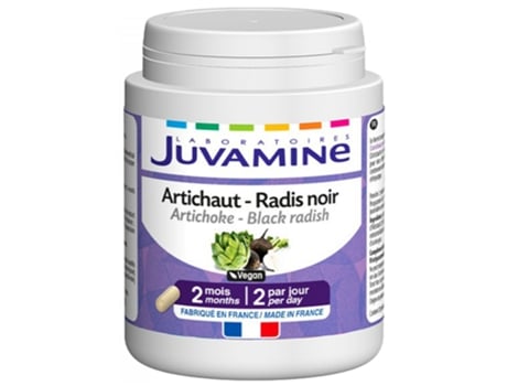 Alcachofra de Rabanete Preto 120 Cápsulas JUVAMINE