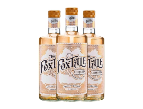 Gin CASA REDONDO The Foxtale Citrus Gin Portugal (0.7 L - 3 Unidades)
