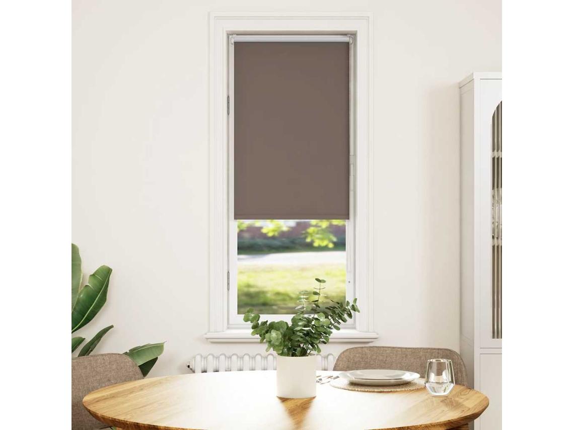 Vidaxl Persiana De Enrolar 55x175 Cm Largura Tecido 50,7 Cm Poliéster