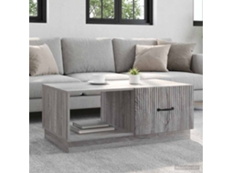 Vidaxl Mesa De Centro Sonoma Cinzento 90 X 50 X 37 Cm