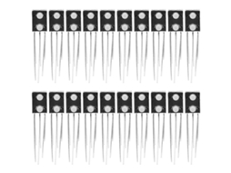 Base De Lâmpada Led 2 Furos 2 Cores 3 Pinos Ânodo Comum Verde Vermelho 20pcs