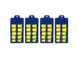 Adesivos Completos Para Unhas Postiças Longas De Balé Unhas Em T De Cor Sólida Amarelo ZMDECQNA 4 Un