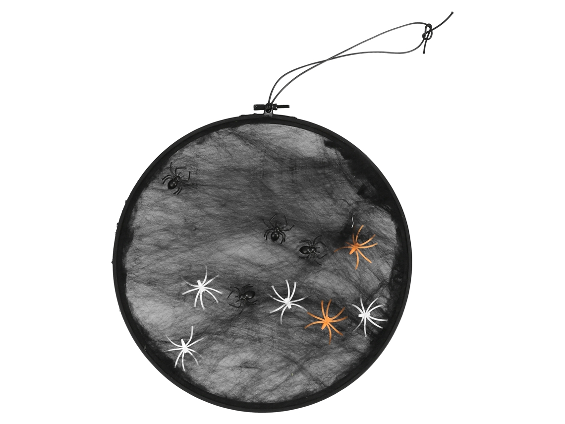 Laxiscreed Tecido Decorativo De Halloween Com Estampa De Aranha Para Interior E Bar