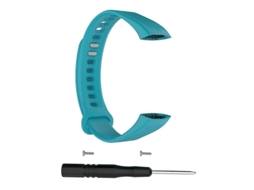 Yuru pulseira Protetora de Silicone À Prova D'água para Huawei Honor3 Smartwatch, Azul