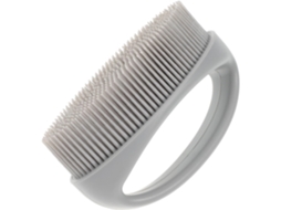Escova De Banho Homoyoyo Em Silicone Macio, Escova Corporal Esfoliante Portátil Para Limpeza, Relaxamento E Viagens Cor
