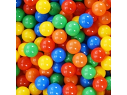 Vidaxl Bolas De Brincar 500 Pcs Multicolor