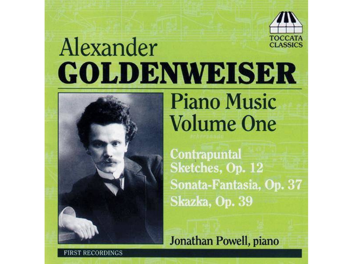 CD Powell,Jonathan - Goldenweiser Piano Music (1CD)