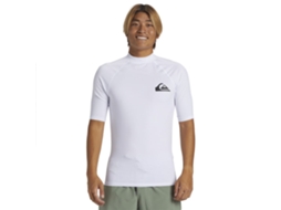 Camiseta de Manga Curta Uv Upf50 Branco Mquiksilver