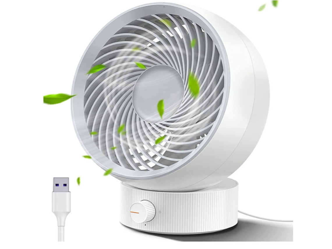 Ventoinha de Mesa YIZHOOD Fans269 Branco