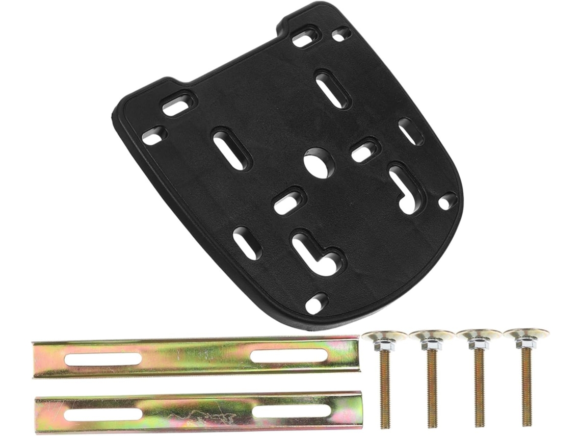 Conjunto De Parafusos Montagem Para Baú Traseiro Motocicleta Com Base Suporte Em Ferro E Pp, Compatível Com Baú Traseiro