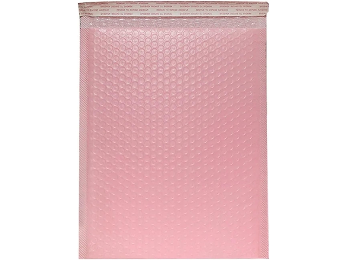 Envelopes acolchoados com fecho autoadesivo, multicoloridos, vários tamanhos, de 10 a 50 unidades.