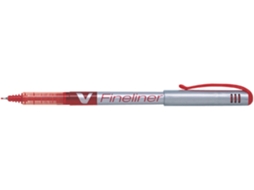 Caneta de Fibra PILOT V Fineliner Vermelha