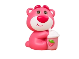 Figura de Urso Morango Decorativo MARCA