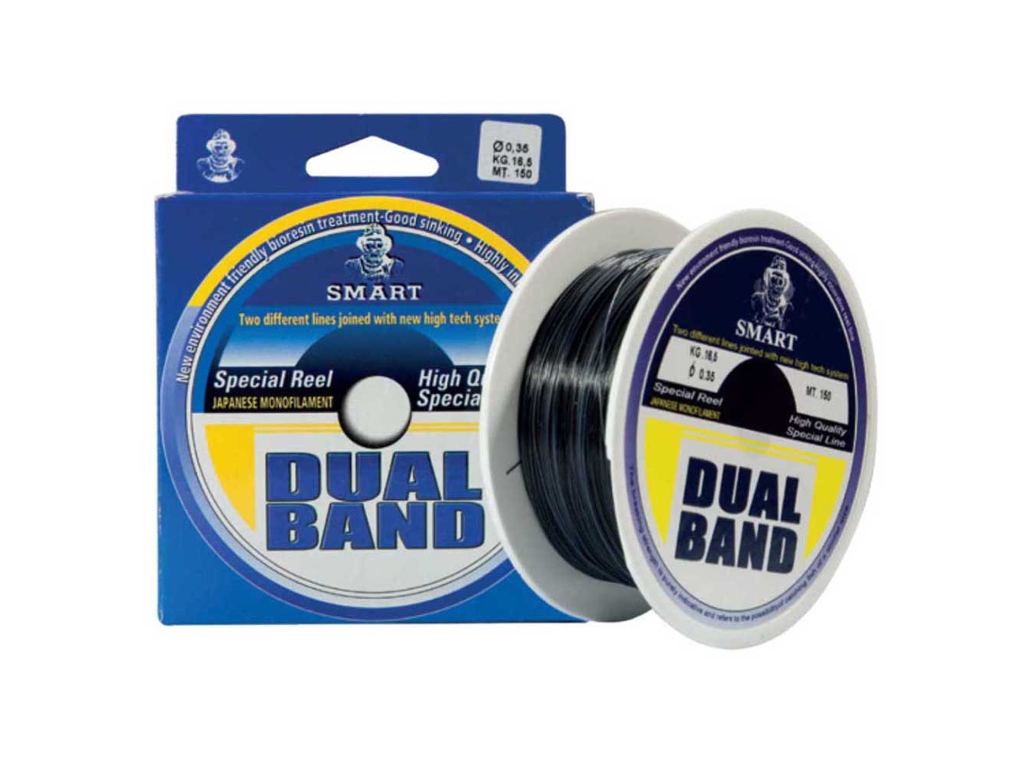 Monofilamento Dual Band 600 M Preto 0.300 Mmmaver