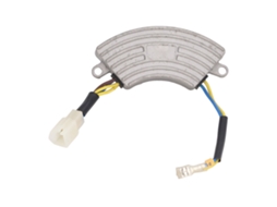 Yuru Regulador de Tensão Automático AVR 100VDC Monofásico 60-100VAC 50Hz, Ajustável para Gerador 2kW | S/MARCA