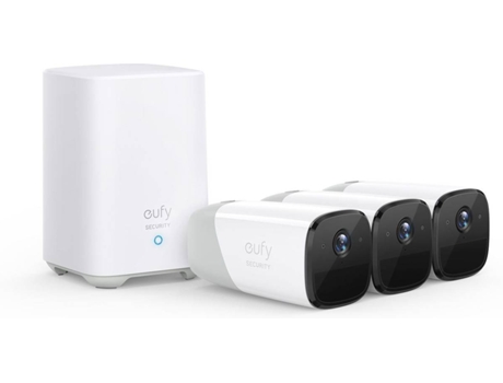 Câmara de Vigilância  Wi-Fi 2 Kit 3