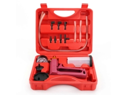 Kit De Drenagem Fluido Freio Com Bomba Vácuo Manual, Pistolas Vácuo, Teste Bomba, Manômetro Vácu O Portátil Para Reparos.