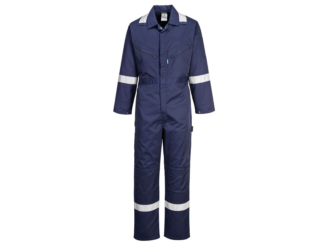 Macacão De Trabalho Iona Segurança E Conforto / Preto / M Portwest