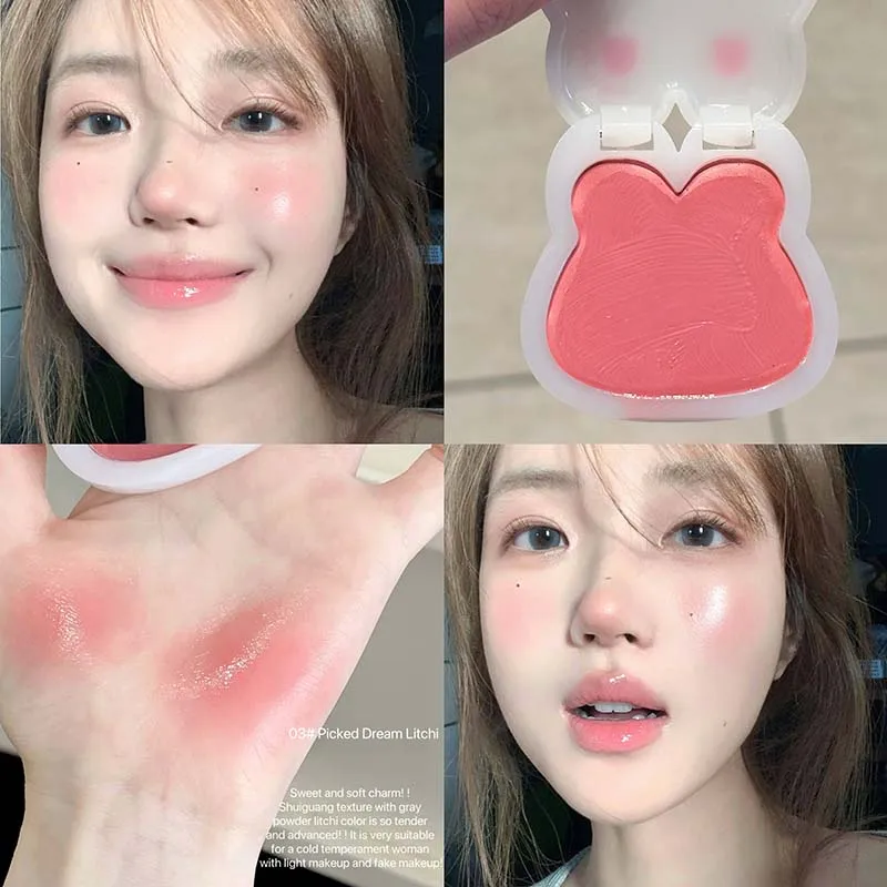 Creme Hidratante Iluminador White Rabbit, Creme Blush Hidratante Transparente