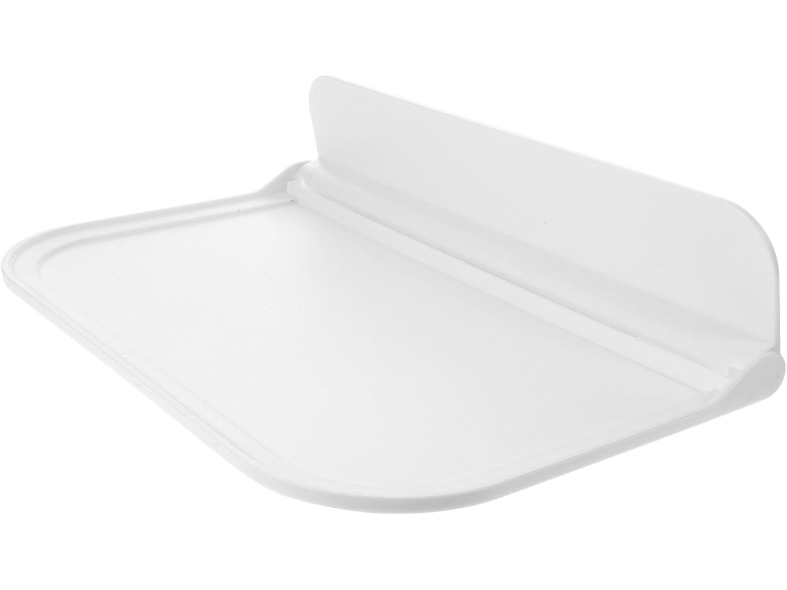 Painel De Armazenamento Dobrável Branco Abaodam Para Parede, Ideal Para Banheiro E Quarto, Com Design Simples Em Pp