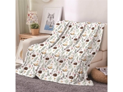 Manta de Flanela 3d Fansu Quente e Macia Microfibra para o Inverno Ideal Cama Ou Sofá Adequada Adultos Criança