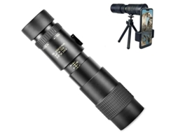 Kits De Monóculos 4k 10 300x40mm Monóculos Para Adultos E Crianças De Alta Potência Com Tripé De Suporte Para Smartphone Com Zoom Preto Bestvite