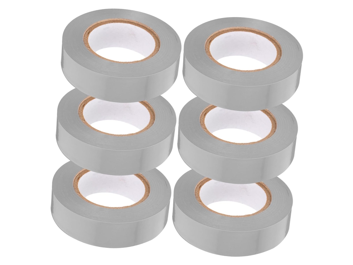 Fita Isolante De Pvc, 6 Rolos Para Fiação Elétrica