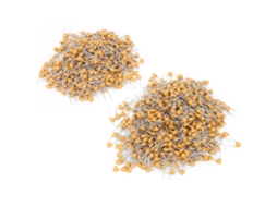 Kit de 1000 capacitores cerâmicos monolíticos de 50 V e 150 pF, 10 com passo de pino de 5,08 mm