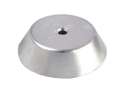Ânodo Da Placa Hamilton Prateado 110 Mmtecnoseal