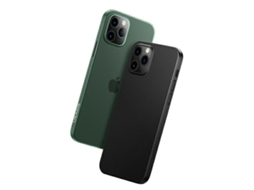 Capa para iPhone 12 mini USAMS Pele Sintética Transparente