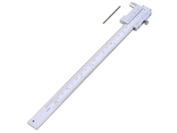 Paquímetro de aço inoxidável com escala cruzada paralela de 0 a 200 mm, paquímetro vernier com marcação.