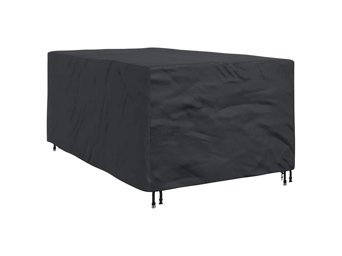 Conjunto 1 Capa Para Móveis Vidaxl Preto Oxford (143 X 225 X 90 Cm)
