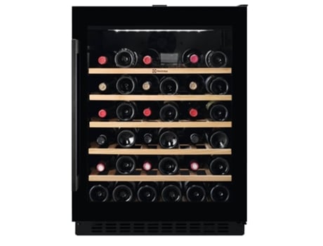 Cave de Vinho Encastre ELECTROLUX EWUS052B5B (52 garrafas - Preto)
