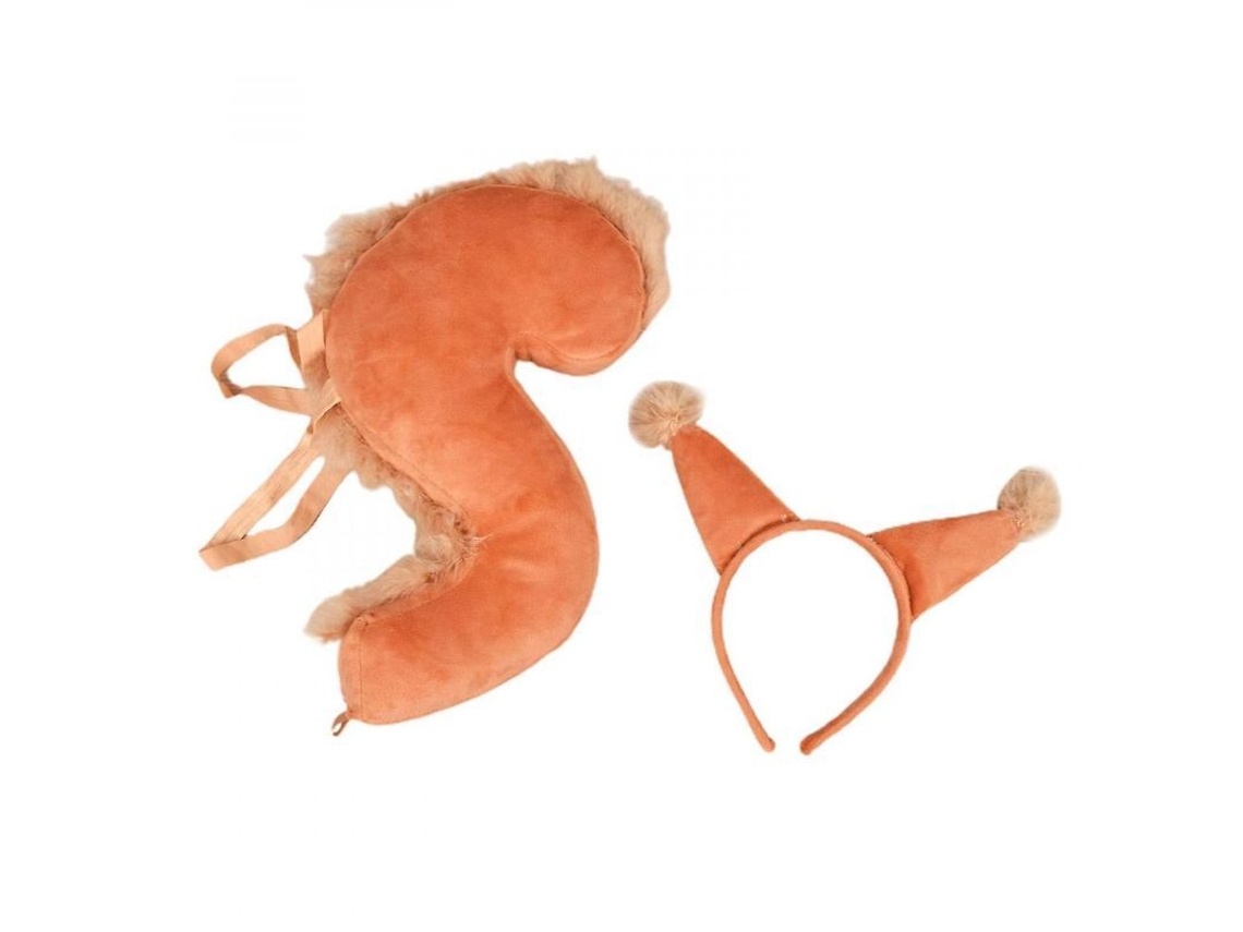 2026-accesório De Fantasia De Andorinha Para Crianças: Tiara Com Orelhas E Cauda Para Halloween, Festa E Cosplay Xlm Marrón Rojo