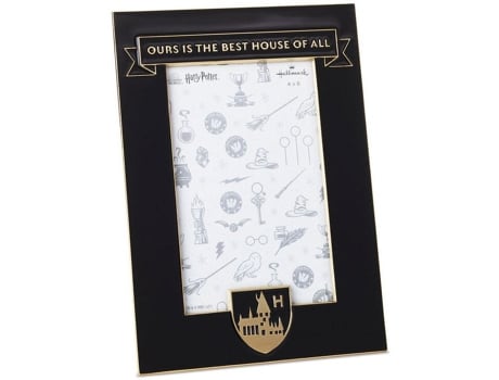 Hogwarts Moldura Da Melhor Casa De Todas 10 X 15 Cm Halmark (pol. 10 X 15 Cm)