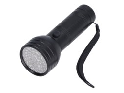 Lanterna Uv 51 Led 395nm IpX4 Detecção Fluorescente Alcance 50m | S/MARCA