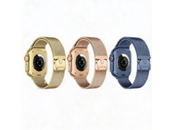 3 Pcs Bracelete Para Apple Watch 42/44/45/46/49mm Cuich