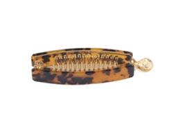 Garras De Cabelo Marrom Em Estilo Tartaruga, Clipe Em Formato De Banana, Acessórios De Penteado Other