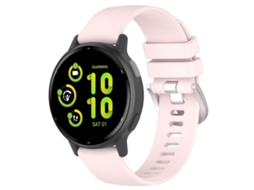 Bracelete para Garmin nylon trançado com fecho de velcro e interface de metal roxa XIAOMOYU (26mm)