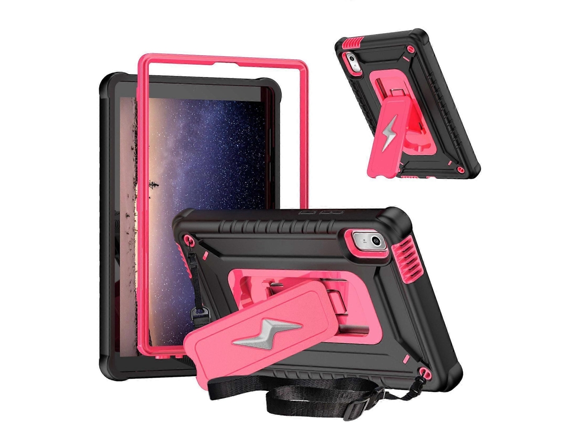 Capa híbrida de silicone com suporte em formato de parafuso Webake Armor para PC e tablet