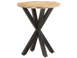 Side Table, Side Tables Vidaxl Marrom Madeira (n/a)