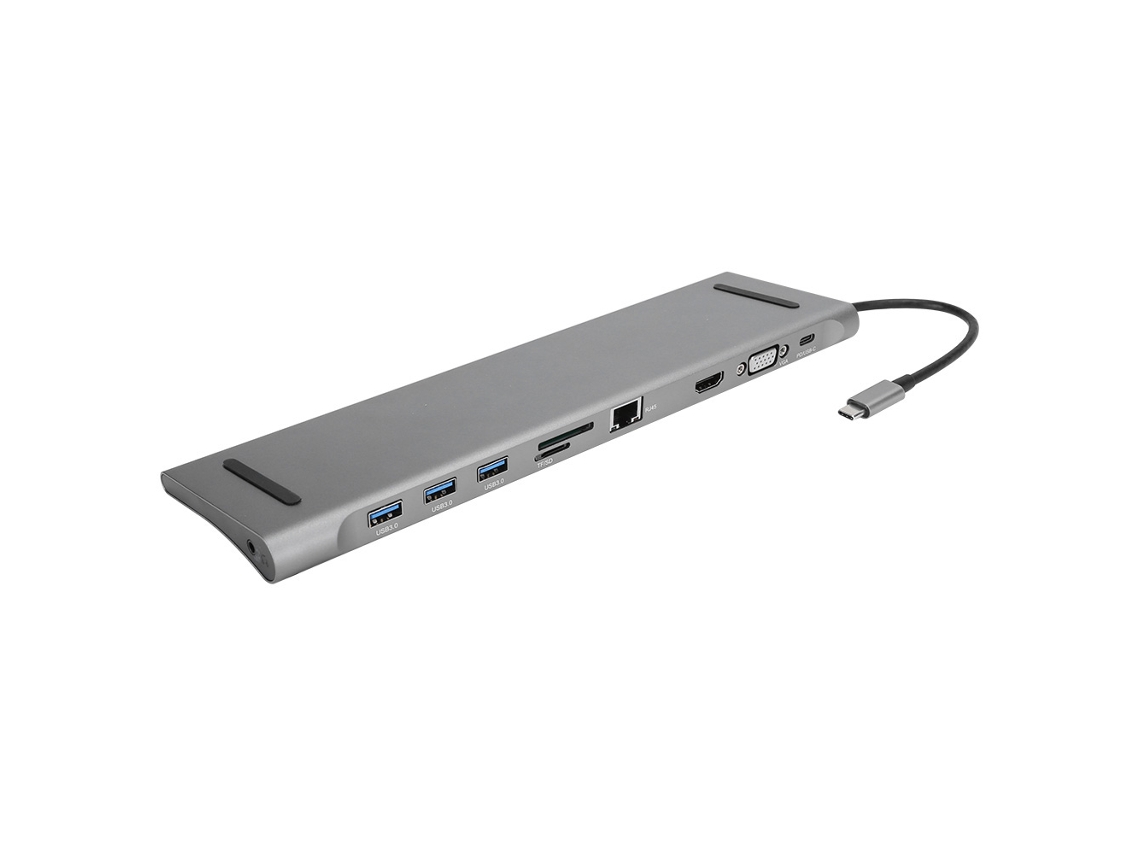 Estação De Docking Type-c 10 Em 1, Expansão Multifuncional Para Laptop, Hub Usb