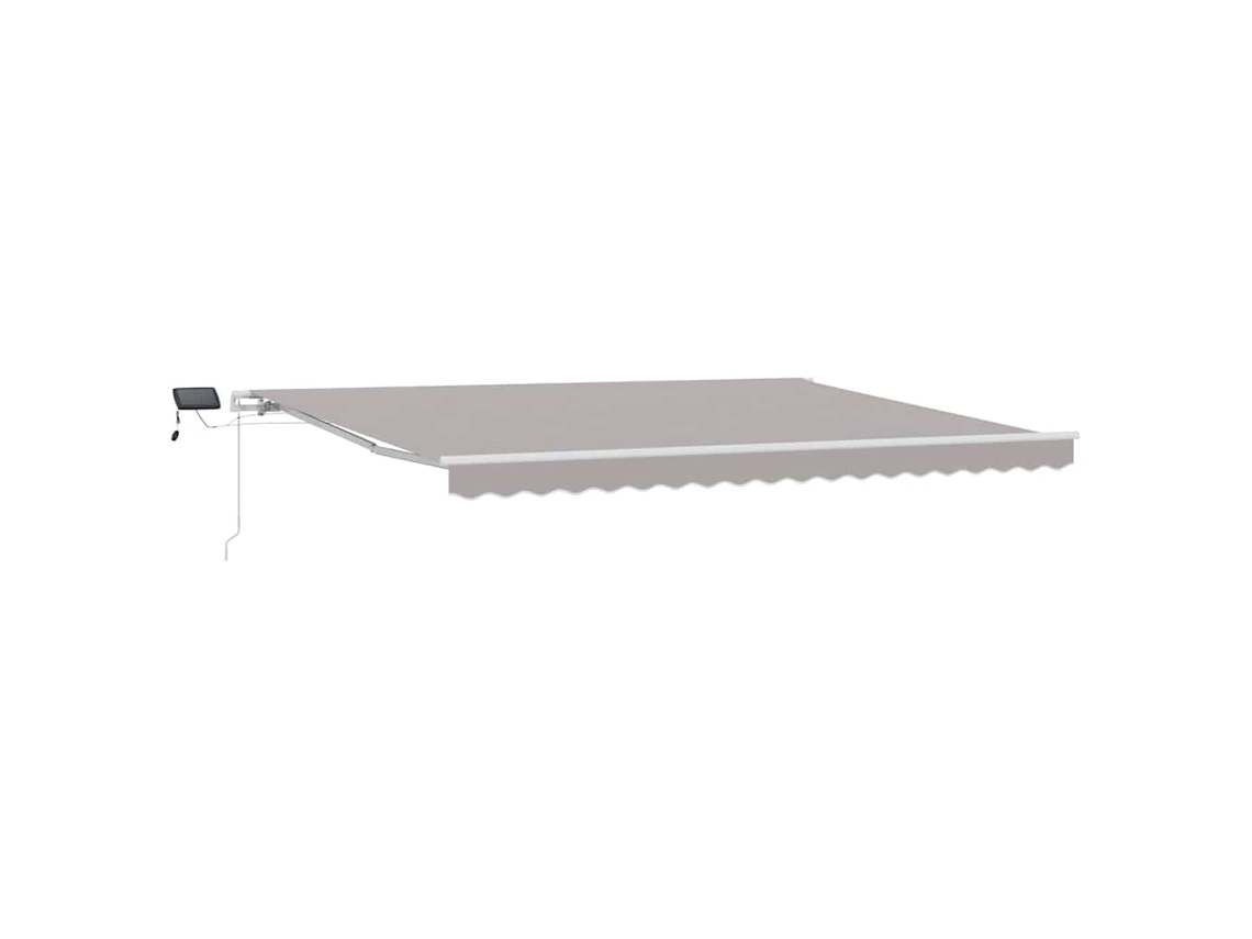 Toldo Retrátil Manual 450x350cm Tecido e Aço MAISON EXCLUSIVE
