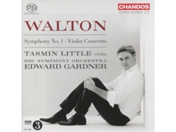 CD Walton, Tasmin Little, BBC Symphony Orchestra, Edward Gardner - Symphony No.1 " Symphony No.2 (1CDs)