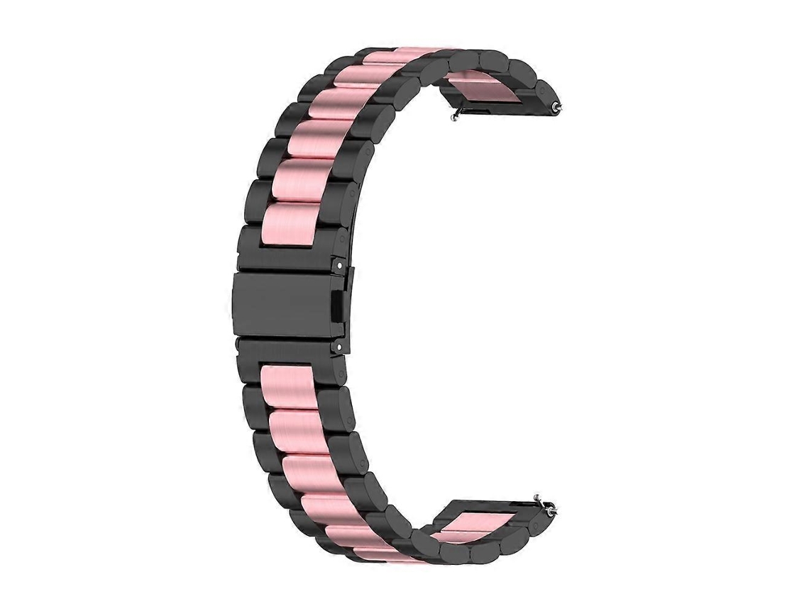 Pulseira De Aço Com Três Contas Para Relógio Huawei Gt 3 Pro De 46 Mm