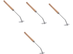 Conjunto de 4 Ferramentas GARNECK para Remoção de Ervas Daninhas, Inclui Arrancador Manual