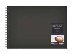 Bloco Espiral Paisagem FABRIANO G.Natural 160Gr A5 60Fls
