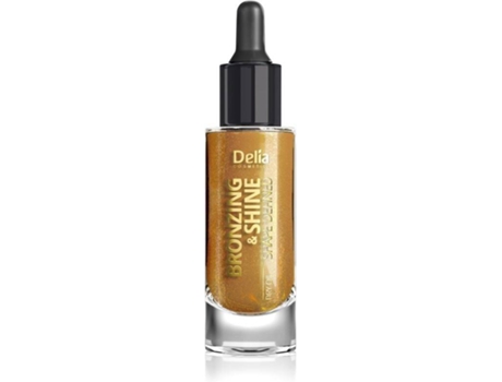 Óleo Corporal DELIA COSMETICS Bronzing & Shine Shape Defined Shimmering Dry (20ml)
