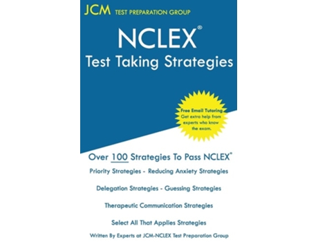 Livro Nclex Test Taking Strategies De Jcm-nclex Test Preparation Group (inglês)